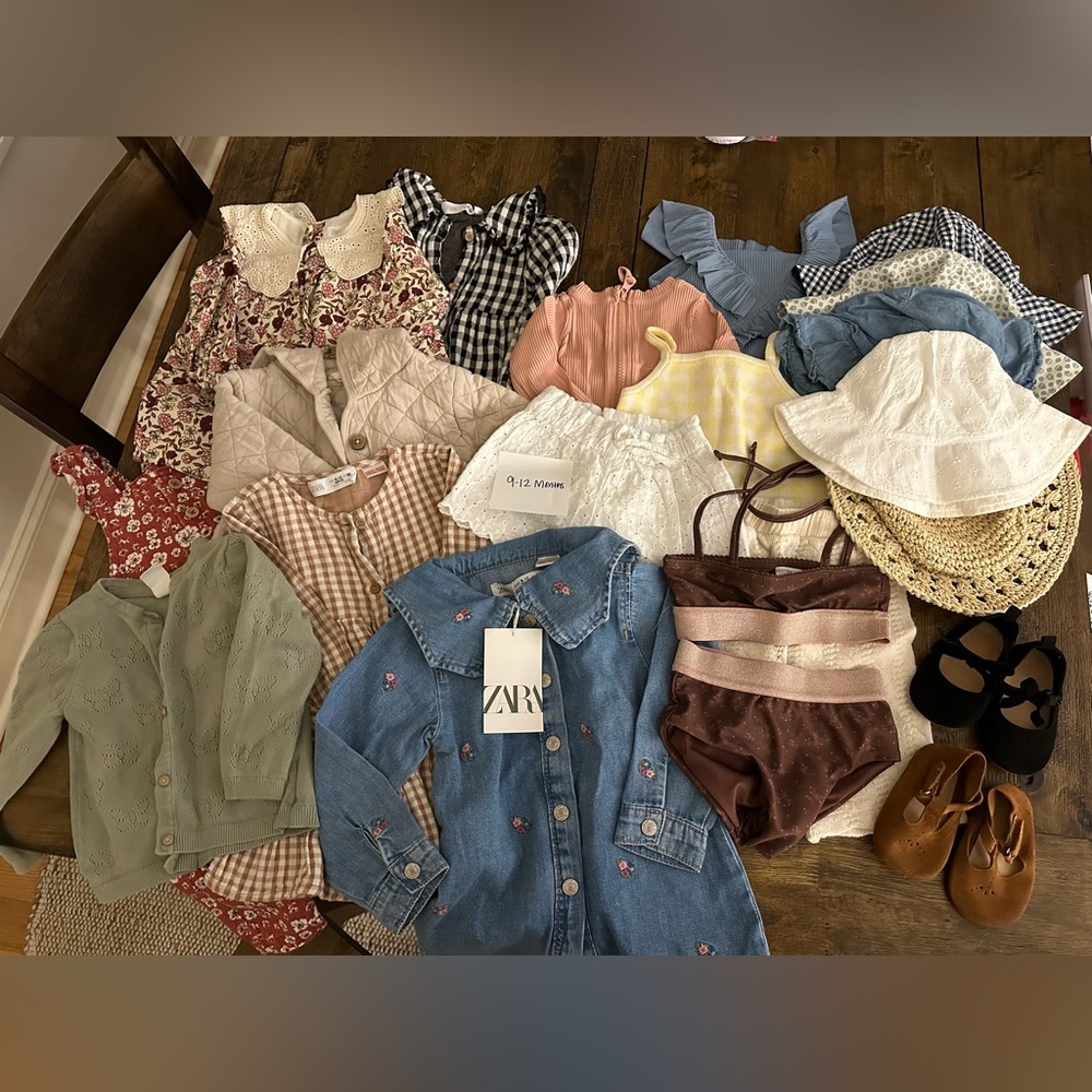 9-12 MONTH BABY GIRL CLOTHES